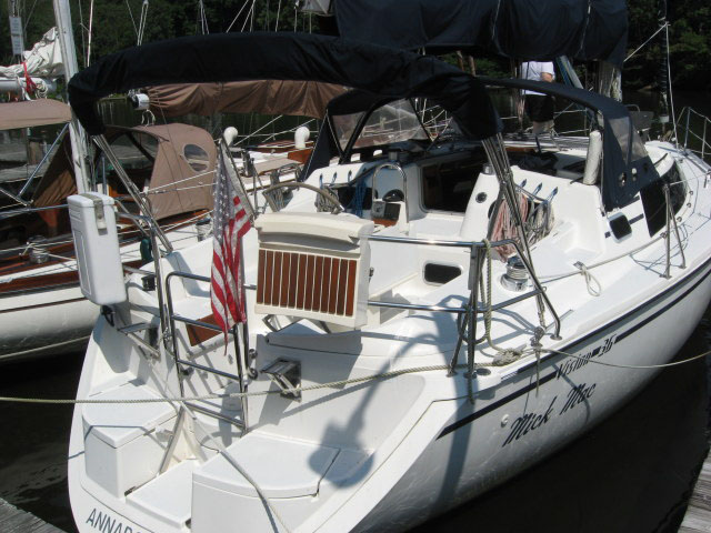 Used Sail Monohull for Sale 1991 Vision 36 Boat Highlights